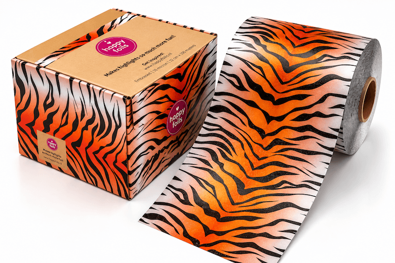 Highlights folies in kleuren en printen voor de kapper en kapsalon