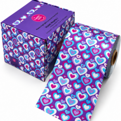Happy Foils Violet Hearts