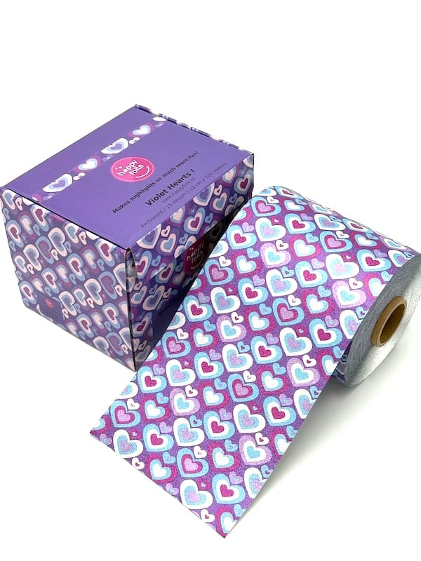 Happy Foils hairdresser foils met mooie kleuren printen